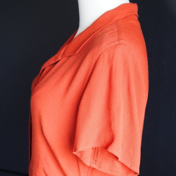Frank & Oak | Short Sleeve Button Front Dress - Picture 5 of 7